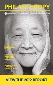 Old Asian woman face